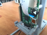 A Raspberry Pi 2 is used to control the FlyPi